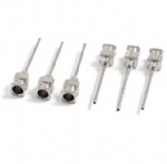 Stainless steel dispense needle tip