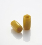 Heparin cap yellow